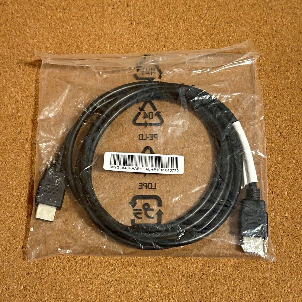 HDMI Cable HDMI Male to HDMI Male 6 ft Black 389G1848HAAFFHAHLHP